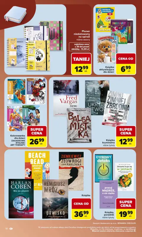 Carrefour - gazetka promocyjna Gazetka w SUMIE same okazje od poniedziałku 08.06 do soboty 20.06 - strona 14