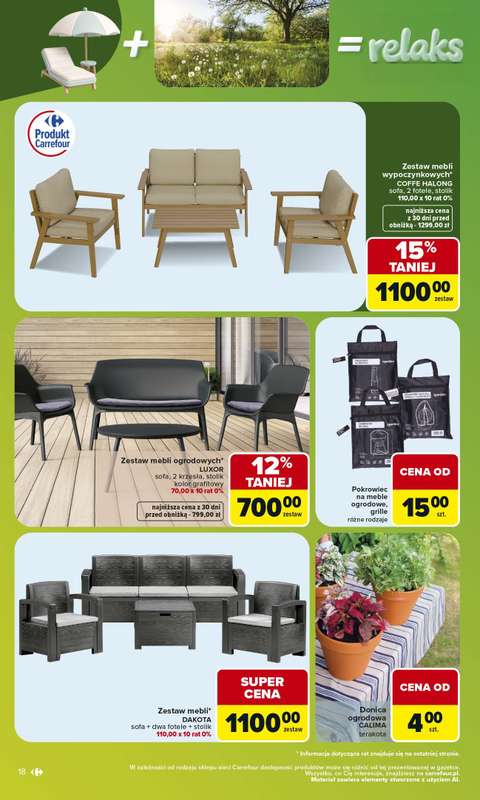 Carrefour - gazetka promocyjna Gazetka w SUMIE same okazje od poniedziałku 08.06 do soboty 20.06 - strona 18