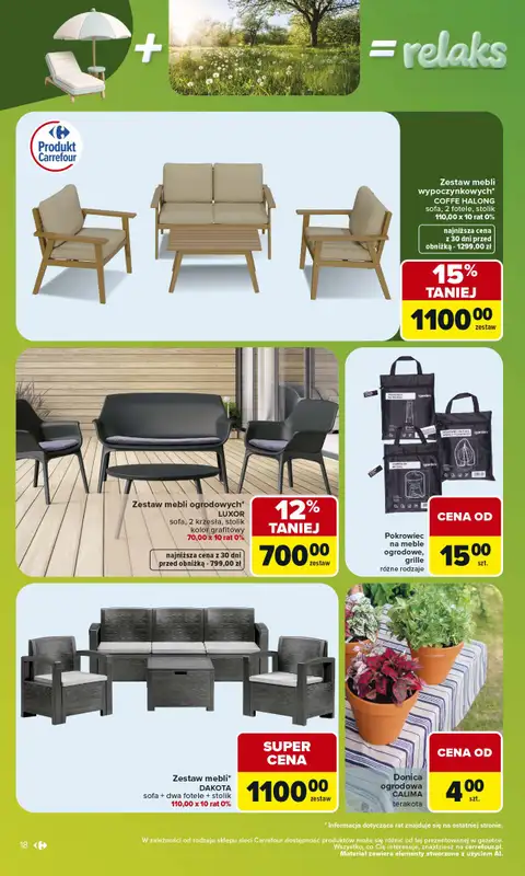 Carrefour - gazetka promocyjna Gazetka w SUMIE same okazje od poniedziałku 08.06 do soboty 20.06 - strona 18