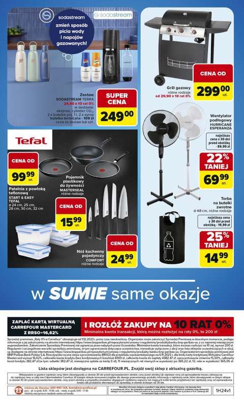 Carrefour - gazetka promocyjna Gazetka w SUMIE same okazje od poniedziałku 08.06 do soboty 20.06 - strona 20