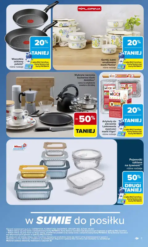 Carrefour - gazetka promocyjna Gazetka w SUMIE same okazje   - strona 3