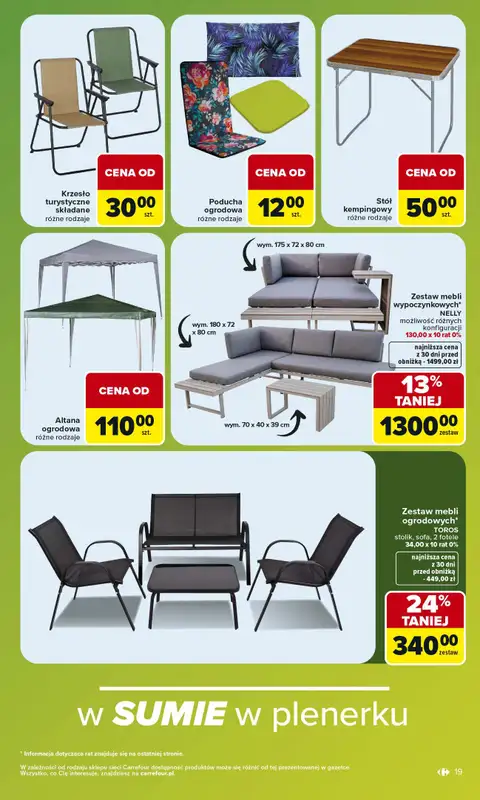 Carrefour - gazetka promocyjna Gazetka w SUMIE same okazje od poniedziałku 08.06 do soboty 20.06 - strona 19