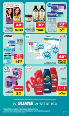 Carrefour Market - gazetka promocyjna Gazetka Carrefour Market od poniedziałku od poniedziałku 08.06 do soboty 13.06 - strona 43