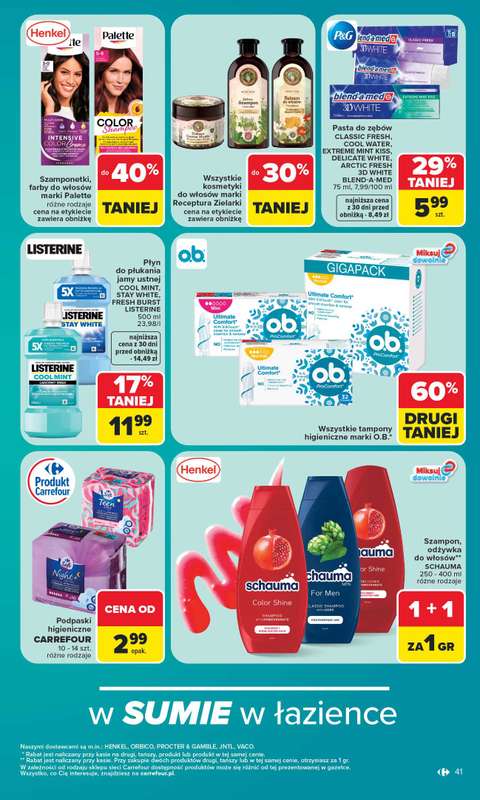 Carrefour Market - gazetka promocyjna Gazetka Carrefour Market od poniedziałku od poniedziałku 08.06 do soboty 13.06 - strona 43