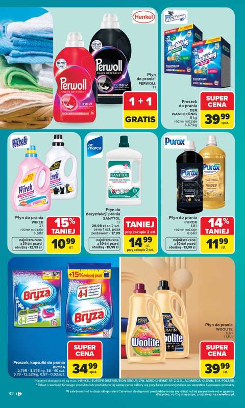 Carrefour Market - gazetka promocyjna Gazetka Carrefour Market od poniedziałku od poniedziałku 08.06 do soboty 13.06 - strona 44