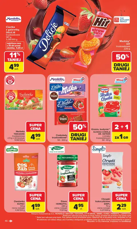Carrefour Market - gazetka promocyjna Gazetka Carrefour Market od poniedziałku od poniedziałku 08.06 do soboty 13.06 - strona 48