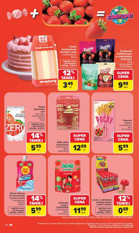 Carrefour Market - gazetka promocyjna Gazetka Carrefour Market od poniedziałku od poniedziałku 08.06 do soboty 13.06 - strona 46