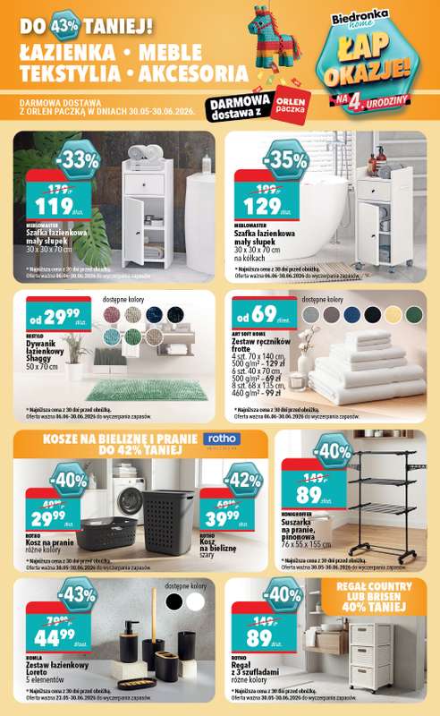Biedronka Home - gazetka promocyjna Najlepsze oferty od soboty 06.06 do wtorku 30.06 - strona 3