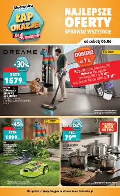 Biedronka Home - gazetka promocyjna Najlepsze oferty od soboty 06.06 do wtorku 30.06
