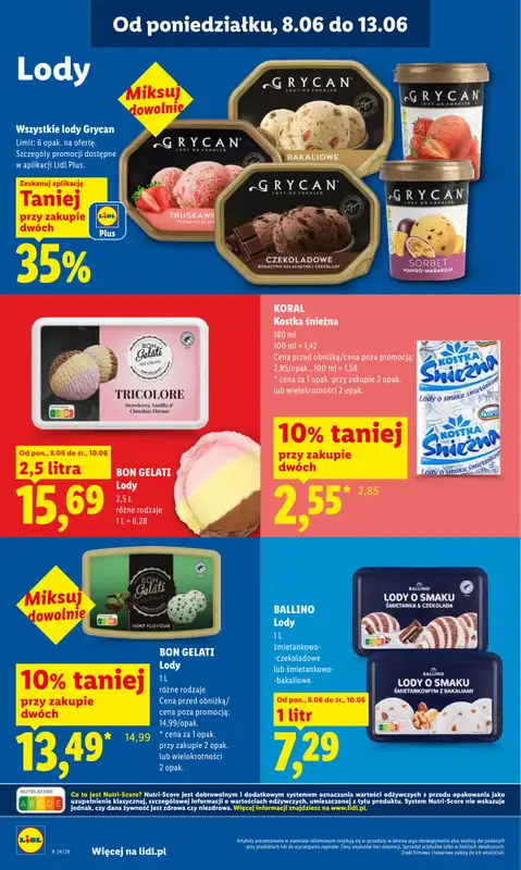 Lidl - gazetka promocyjna Oferta od poniedziałku od poniedziałku 08.06 do środy 10.06 - strona 56