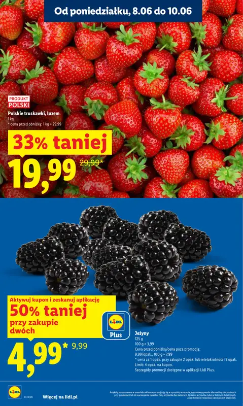 Lidl - gazetka promocyjna Oferta od poniedziałku od poniedziałku 08.06 do środy 10.06 - strona 6