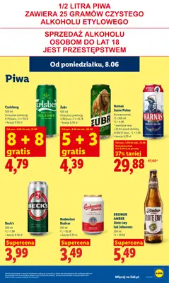 Lidl - gazetka promocyjna Oferta od poniedziałku od poniedziałku 08.06 do środy 10.06 - strona 63