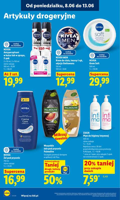 Lidl - gazetka promocyjna Oferta od poniedziałku od poniedziałku 08.06 do środy 10.06 - strona 80