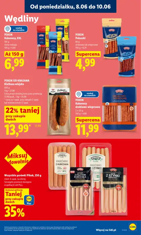 Lidl - gazetka promocyjna Oferta od poniedziałku od poniedziałku 08.06 do środy 10.06 - strona 53