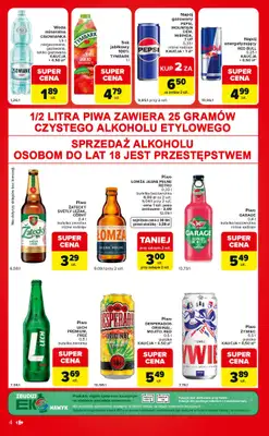 Carrefour Market - gazetka promocyjna Gazetka w SUMIE ekspresowe zakupy od wtorku 09.06 do poniedziałku 15.06 - strona 4
