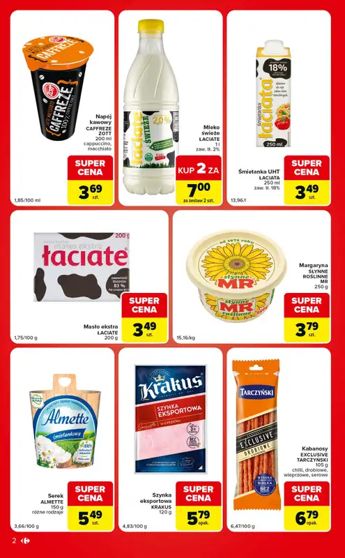 Carrefour Market - gazetka promocyjna Gazetka w SUMIE ekspresowe zakupy   - strona 2