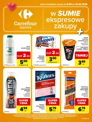 Carrefour Express - gazetka promocyjna Gazetka Express od wtorku 09.06 do poniedziałku 15.06 - strona 2
