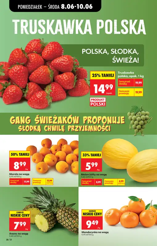Biedronka - gazetka promocyjna Od poniedziałku od poniedziałku 08.06 do soboty 13.06 - strona 32