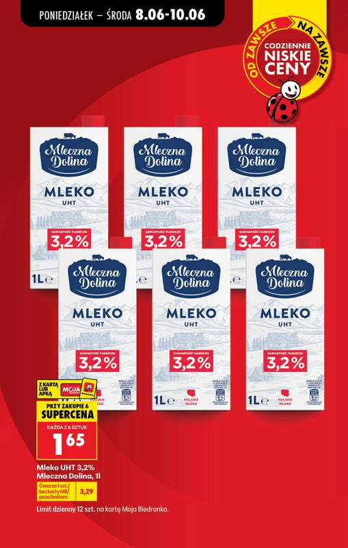 Biedronka - gazetka promocyjna Od poniedziałku od poniedziałku 08.06 do soboty 13.06 - strona 6