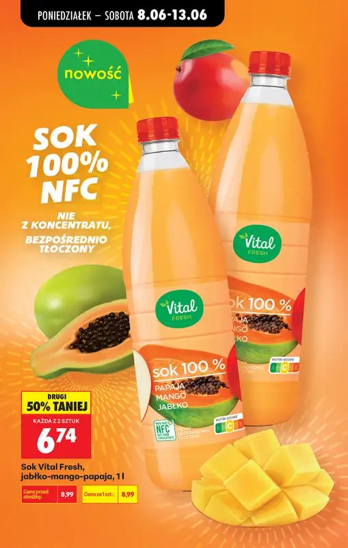 Biedronka - gazetka promocyjna Od poniedziałku, Z ladą tradycyjną od poniedziałku 08.06 do soboty 13.06 - strona 72