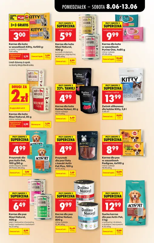 Biedronka - gazetka promocyjna Od poniedziałku, Z ladą tradycyjną od poniedziałku 08.06 do soboty 13.06 - strona 83