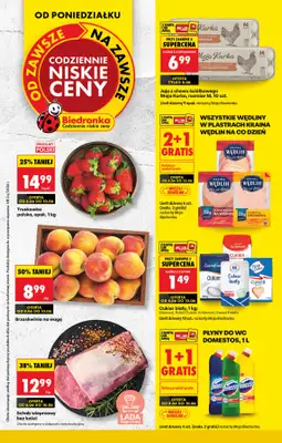 Biedronka - gazetka promocyjna Od poniedziałku, Z ladą tradycyjną od poniedziałku 08.06 do soboty 13.06