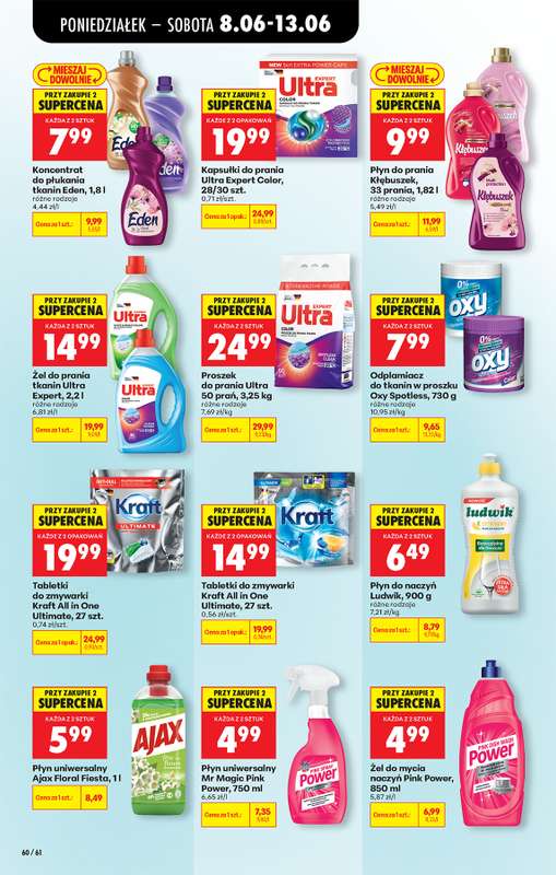 Biedronka - gazetka promocyjna Od poniedziałku, Z ladą tradycyjną od poniedziałku 08.06 do soboty 13.06 - strona 80