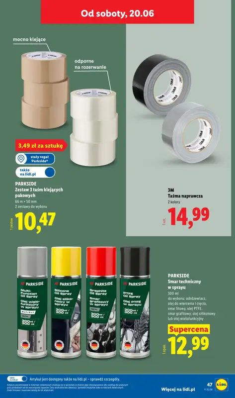 Lidl - gazetka promocyjna Katalog od poniedziałku 15.06 do soboty 20.06 - strona 53