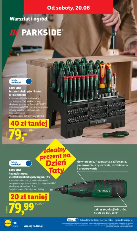 Lidl - gazetka promocyjna Katalog od poniedziałku 15.06 do soboty 20.06 - strona 44