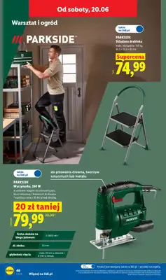 Lidl - gazetka promocyjna Katalog od poniedziałku 15.06 do soboty 20.06 - strona 52