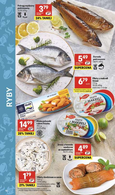 Delikatesy Centrum - gazetka promocyjna Gazetka  do środy 17.06 - strona 12