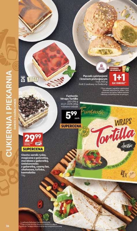 Delikatesy Centrum - gazetka promocyjna Gazetka  do środy 17.06 - strona 26