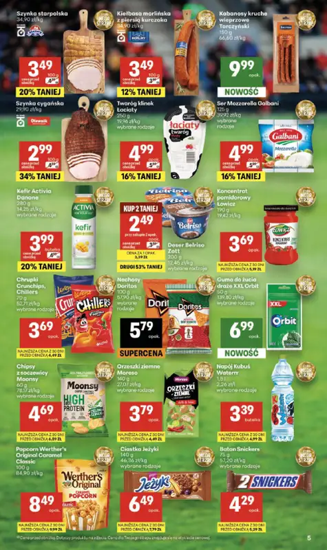 Delikatesy Centrum - gazetka promocyjna Gazetka  do środy 17.06 - strona 5