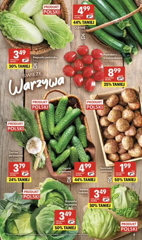 Delikatesy Centrum - gazetka promocyjna Gazetka  do środy 17.06 - strona 9