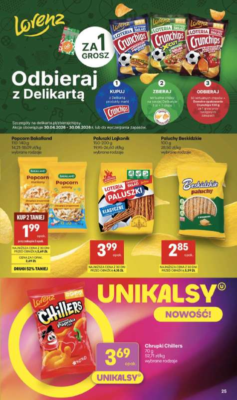 Delikatesy Centrum - gazetka promocyjna Gazetka  do środy 17.06 - strona 25
