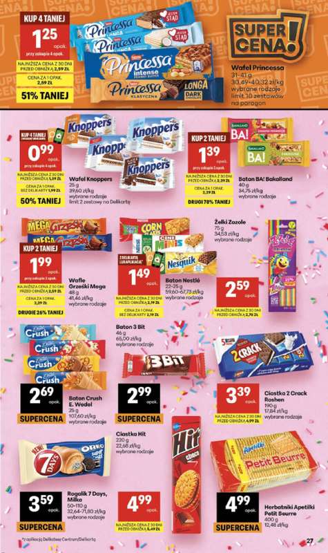 Delikatesy Centrum - gazetka promocyjna Gazetka  do środy 17.06 - strona 27