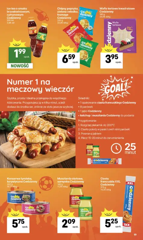 Delikatesy Centrum - gazetka promocyjna Gazetka  do środy 17.06 - strona 19