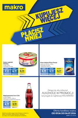 Makro - gazetka promocyjna Kupujesz więcej płacisz mniej od wtorku 09.06 do poniedziałku 06.07