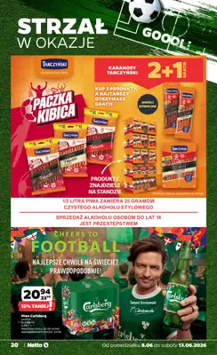 Netto - gazetka promocyjna Gazetka Spożywcza  do soboty 13.06 - strona 20