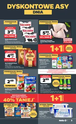 Netto - gazetka promocyjna Gazetka Spożywcza  do soboty 13.06 - strona 3