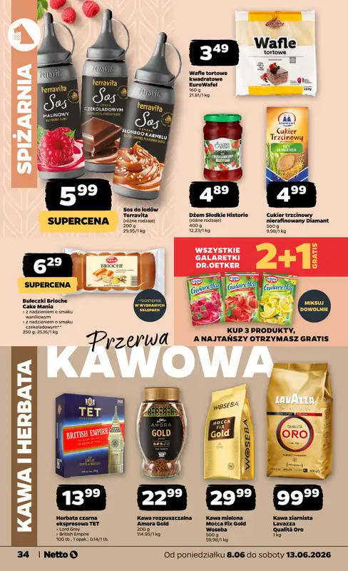 Netto - gazetka promocyjna Gazetka Spożywcza  do soboty 13.06 - strona 34