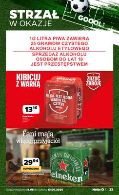 Netto - gazetka promocyjna Gazetka Spożywcza  do soboty 13.06 - strona 23