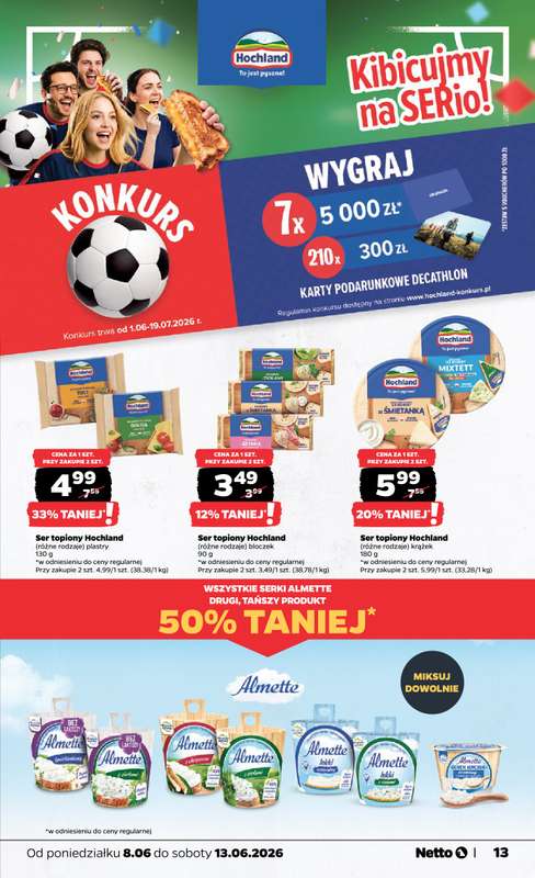 Netto - gazetka promocyjna Gazetka Spożywcza  do soboty 13.06 - strona 13