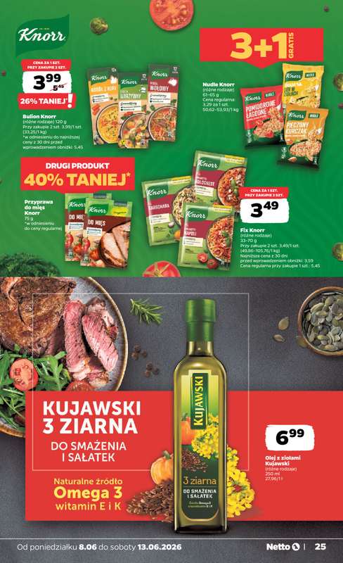 Netto - gazetka promocyjna Gazetka Spożywcza  do soboty 13.06 - strona 25