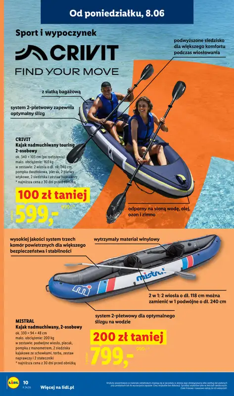 Lidl - gazetka promocyjna Katalog od poniedziałku 08.06 do soboty 13.06 - strona 10