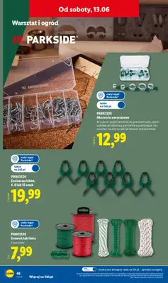 Lidl - gazetka promocyjna Katalog od poniedziałku 08.06 do soboty 13.06 - strona 52
