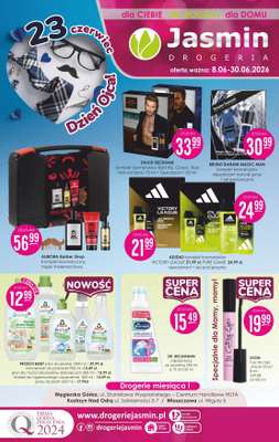 Drogerie Jasmin - gazetka promocyjna Gazetka od poniedziałku 08.06 do wtorku 30.06