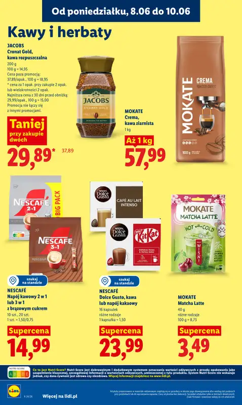 Lidl - gazetka promocyjna Oferta od poniedziałku od poniedziałku 08.06 do środy 10.06 - strona 74