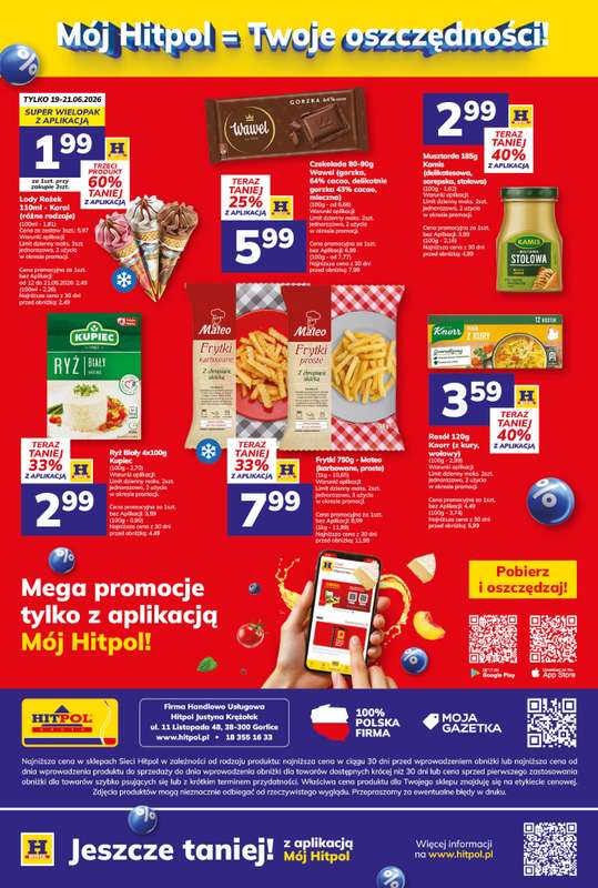 Hitpol - gazetka promocyjna Gazetka  do niedzieli 21.06 - strona 12