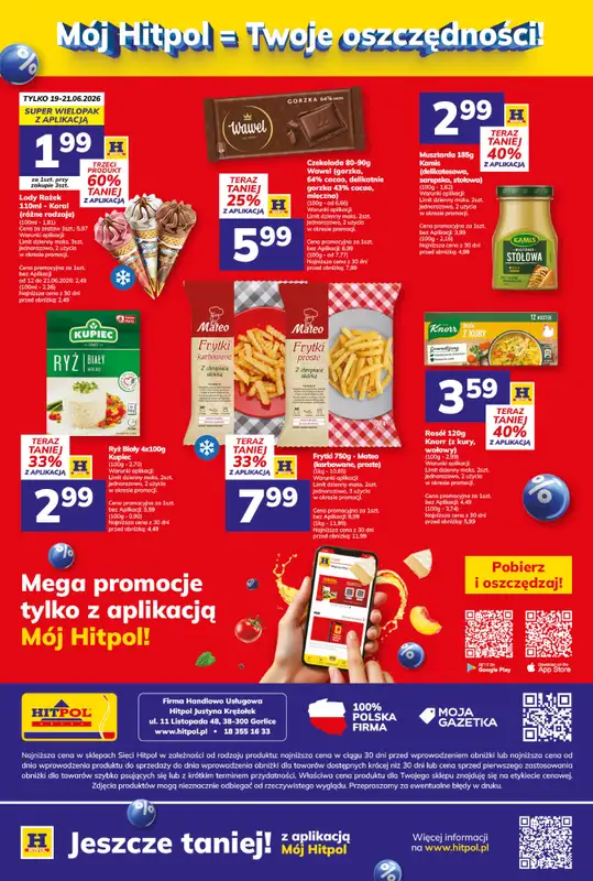 Hitpol - gazetka promocyjna Gazetka  do niedzieli 21.06 - strona 12